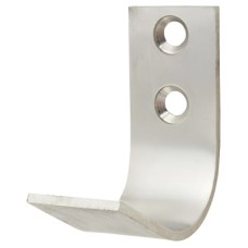 Exel Flat Single Coat Hook - 40 x 20 x 35mm - Polished Stainless Steel