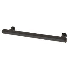 Alexander & Wilks Vesper Hex 14mm T-Bar Cabinet Pull Handle - 160mm Centres - Matt Black
