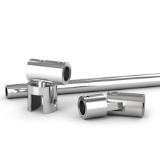 Bohle Reinforcement Bar Set - Round - 1210mm Length - Polished Chrome
