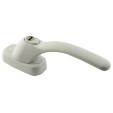Fab & Fix uPVC/Timber Tilt & Turn Espagnolette Locking Multipoint Window Handle - Dual - White