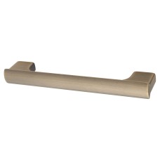 M Marcus Vault 11mm D-Bar Cabinet Pull Handle - 128mm Centres - Antique Brass