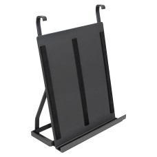 Emuca Titane Kitchen Wall Hanging Profile Tablet Holder - Anthracite Grey