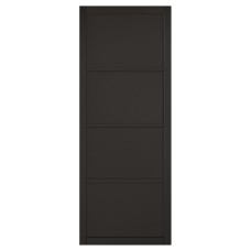 LPD Soho 4 Panel Pre-Finished Solid Internal Door - 1981 x 686 x 35mm - Black