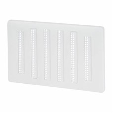 Hit & Miss Vent - 155 x 95mm - 2182mmÂ² Free Air Flow - White Plastic