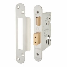 Hampstead Architectural Euro Profile Sashlock - 78mm Case - 57mm Backset - Radius - Satin Stainless
