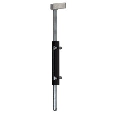 Locinox VSF Quick Fix Drop Down Gate Bolt - 200mm Length - Black Locinox VSF Quick Fix Drop Down Gate Bolt - 200mm Length - Black