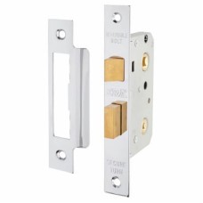 ERA Bathroom Lock - 76mm Case - 56mm Backset - Polished Chrome