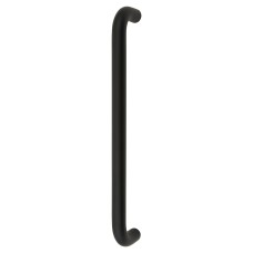 Exel 19mm D-Bar Door Pull Handle - Bolt Fix - 305mm Centres - Matt Black