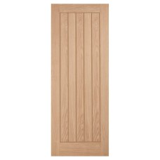 LPD Belize 5 Panel Unfinished Solid Internal Door - 1981 x 711 x 35mm - Oak