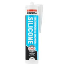 Soudal Bathroom and Kitchen Sealant - 290ml - Clear