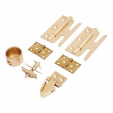 Sash Window Simplex Kit - Brass