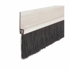 Barrier Brush Strip H8 - Brush Size 60mm - 3000mm Length - Inward/Outward Opening Doors - Aluminium