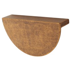 Exel Otley Cabinet Finger Pull Handle - 96mm Centres - Antique Brass