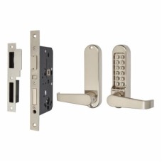 Borg BL5404 Push Button Code Lock and Euro Lock - Stainless Steel