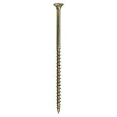 Reisser R3 Cyclone TTX Countersunk Wood Screws - 6.0 x 120mm - Yellow Zinc - Pack of 100