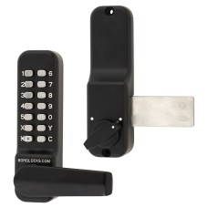 Borg BL4305 External Marine Grade Easicode Pro Deadbolt Push Button Code Lock - Black