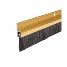 Exitex Brush Seal Strip - 914mm Length - Brush Size 22mm - Gold Aluminium