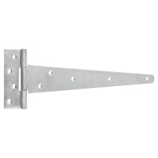 Heavy Duty Gate/Door Tee Hinge - 300 x 30mm - Galvanised - Pair