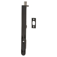Jedo by Frelan Lever Action Flush Bolt - 200 x 20mm - Fire Rated - Radius - Dark Bronze