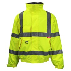 TIMCO Hi Visibility Bomber Jacket - Yellow - Medium