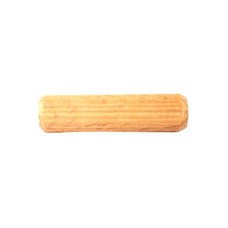 Fluted Wooden Dowel - M6 x 30mm - Pack of 100