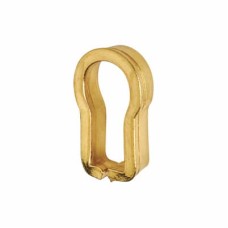Cabinet Insert Escutcheon - 14.3mm - Brass - Pack of 5 