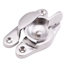 Exel 14mm Narrow Keep Fitch Sash Window Fastener - 65 x 14mm - Satin Chrome