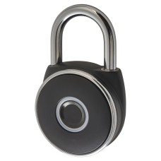 Arrone AR90/54 Fingerprint Biometric All Weather Padlock - 55mm Body - 33 x 30mm Shackle - Black