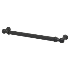 Exel Whitby Lines 10mm T-Bar Cabinet Pull Handle - 192mm Centres - Matt Black