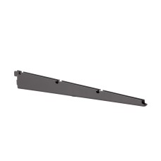 elfa Garage+ Storage Top Track System - Click In Shelf Bracket - 534mm Length - Matt Grey
