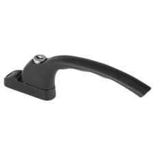 Hoppe uPVC/Timber Inline Espagnolette Locking Multipoint Window Handle - Dual - Black