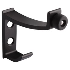 Premier Hat & Coat Hook - 12-21mm Panels - Black Textured