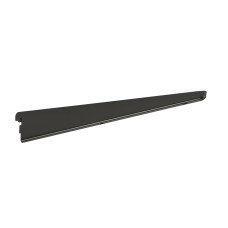 elfa Twin Slot Shelving System - Hanging Rail Shelf Bracket - 370mm Length - Graphite