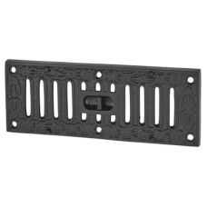 Olde Forge Decorative Hit & Miss Vent - 225 x 82mm - Antique Black 
