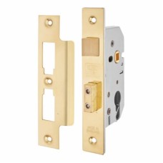 UNION 2249 Euro Profile Sashlock - 77.5mm Case - 57mm Backset - Polished Brass