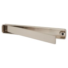 Exel Frome Rectangular Flush Cabinet Pull Handle - 164 x 24mm - Satin Nickel 