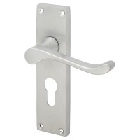 Exel Satin Chrome Victorian Scroll Euro ...