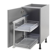 Base Pull Out Plus with Soft Close - Left Hand - Fits to Cabinet Width 400mm