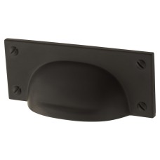 Exel Neston Cabinet Cup Handle - 76mm Centres - Matt Black