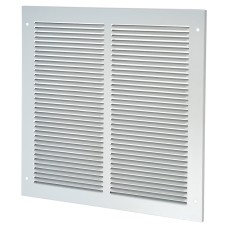 Lorient Vent Cover Grille - 345 x 345mm to suit Transfer Vent 300 x 300mm - Satin Silver