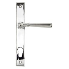 From The Anvil Newbury uPVC Slimline Multipoint Door Handle - 92mm c/c - Polished Chrome