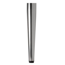 Rothley Tapered Adjustable Table Leg - 60 x 710mm - Chrome