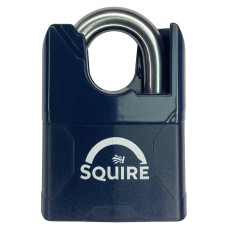 Squire Stronglock Laminated Steel Closed Shackle Padlock - 55mm Body - 19 x 18mm Shackle - Blue