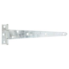 Medium Duty Gate/Door Tee Hinge - 300 x 25mm - Galvanised - Pair