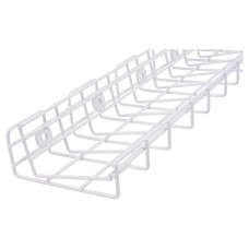 Exel Wire Basket Cable Tray - 130 x 58 x 400mm - White