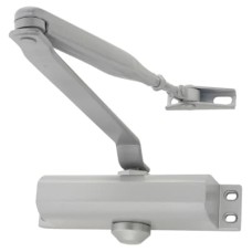 Light Duty Fire Door Closer - Power Size 3 - Push/Pull Mounting - Silver