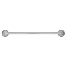Croydex Westminster Round Towel Rail - 57 x 520 x 80mm - Polished Chrome