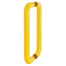 Hoppe AR602/425 Nylon D-Bar Door Pull Handle - Back to Back - 425mm c/c - Golden Yellow