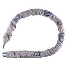 Squire Stronglock Fabric Sleeve Hardened Security Chain - 10 x 1200mm - Grey
