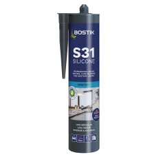 Bostik S31 Neutral Sanitary Sealant - 310ml - Grey